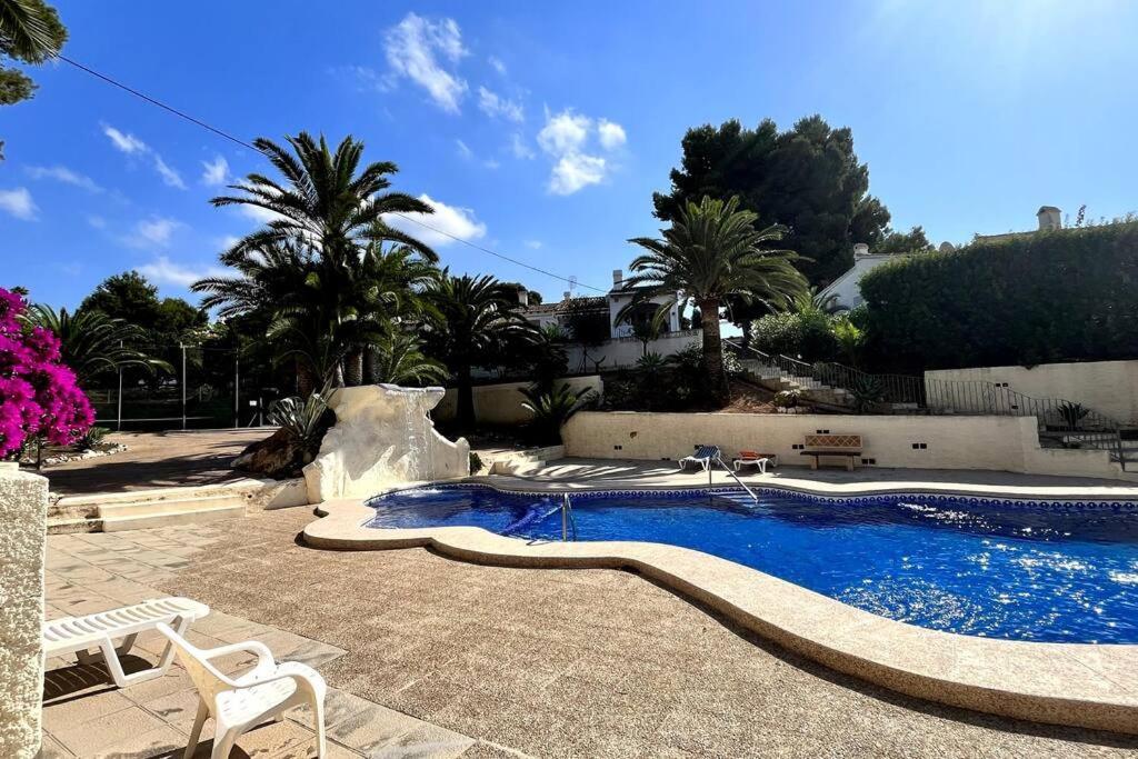 Ferienwohnung Reihenhaus Mit Garten In Moravit Moraira Teulada Exterior foto