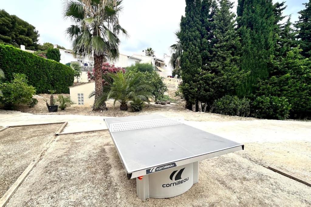 Ferienwohnung Reihenhaus Mit Garten In Moravit Moraira Teulada Exterior foto