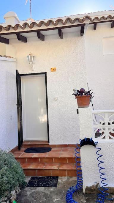 Ferienwohnung Reihenhaus Mit Garten In Moravit Moraira Teulada Exterior foto
